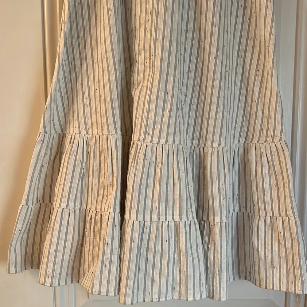 Rebecca Taylor Multi color stripes Dress size 2 - Picture 5 of 12